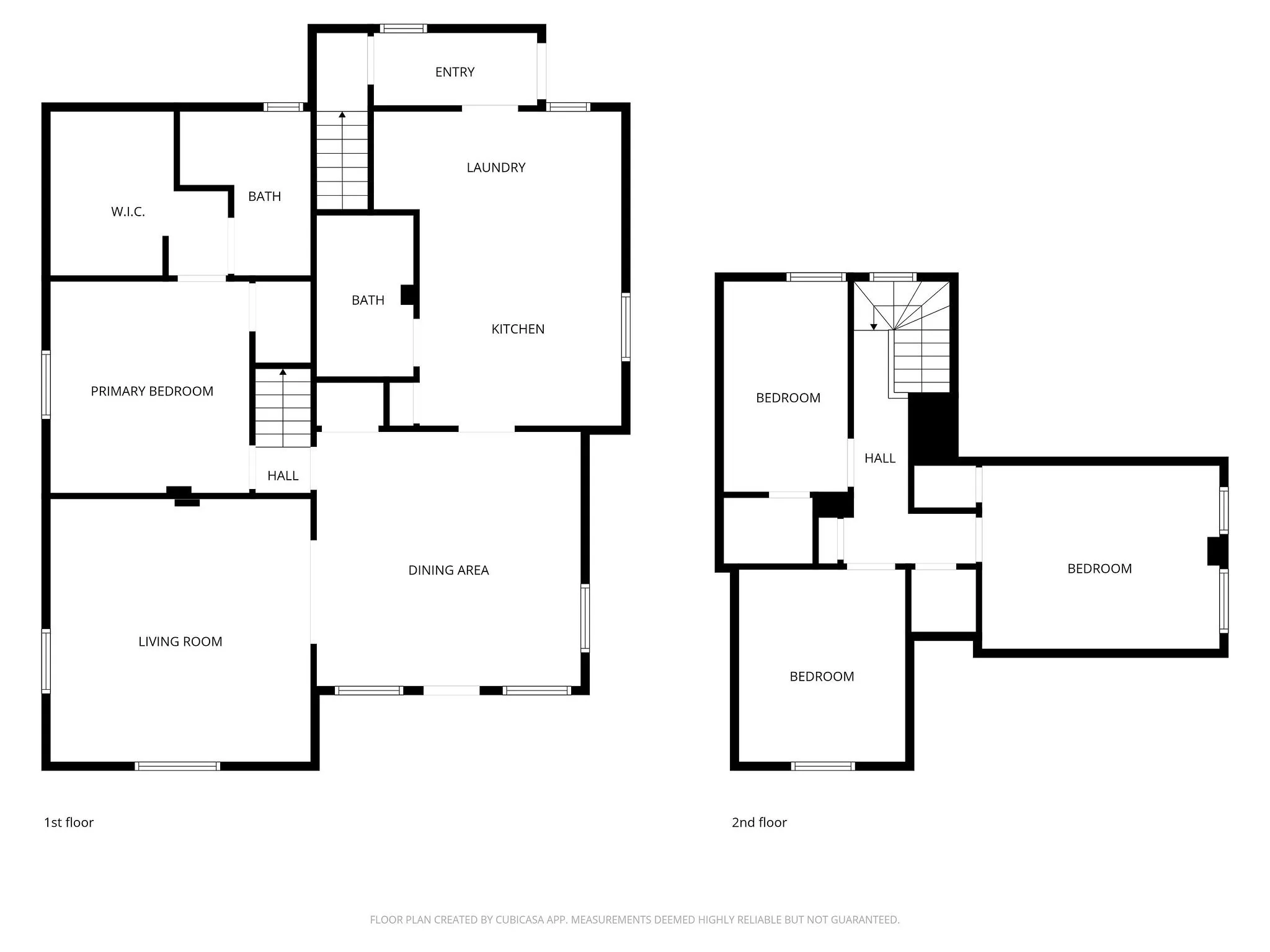 View of room layout