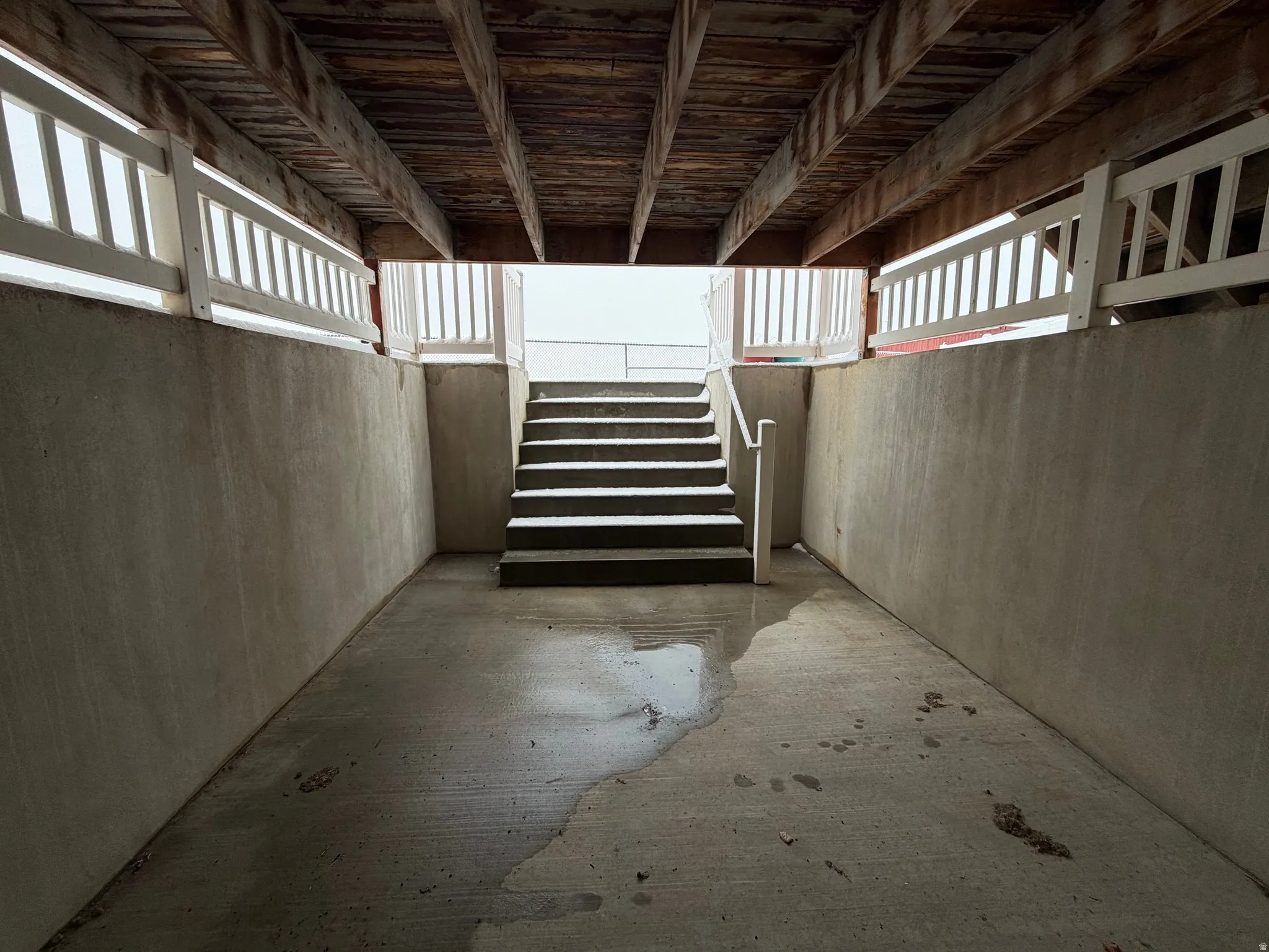 View of basement
