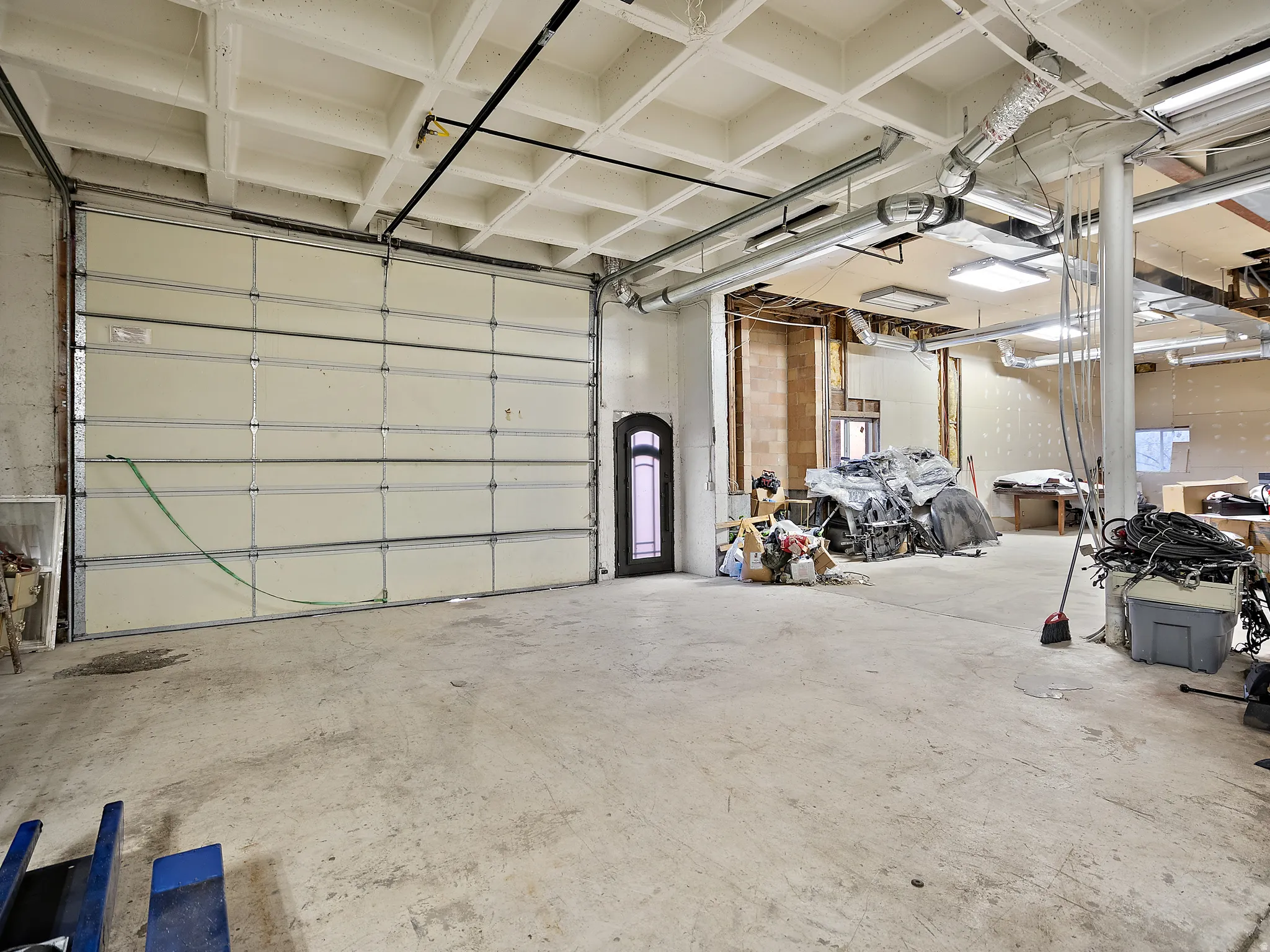 Unfinished Garage Space