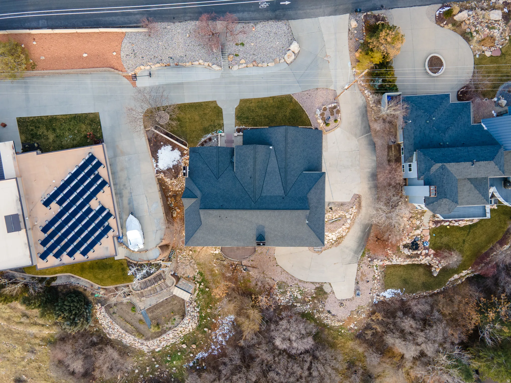 Drone / aerial view