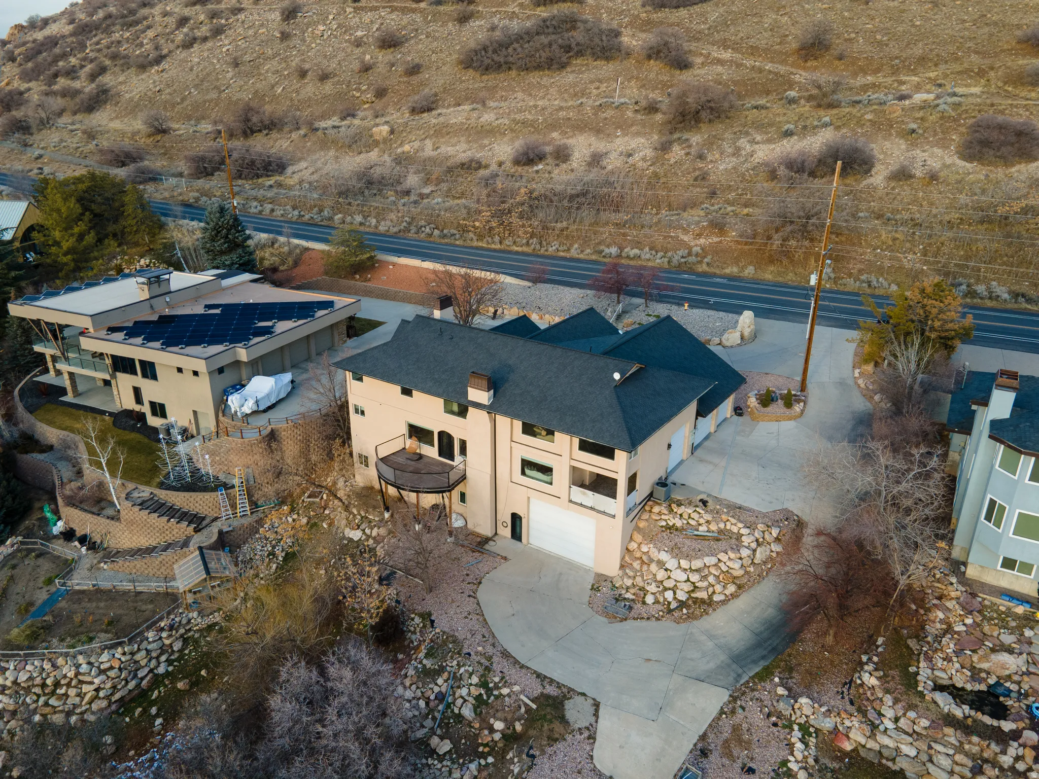 Drone / aerial view