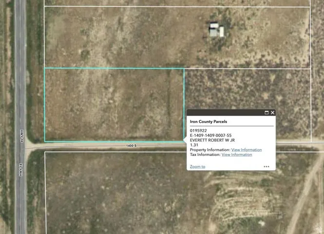 Map / location featuring property parcel outlined