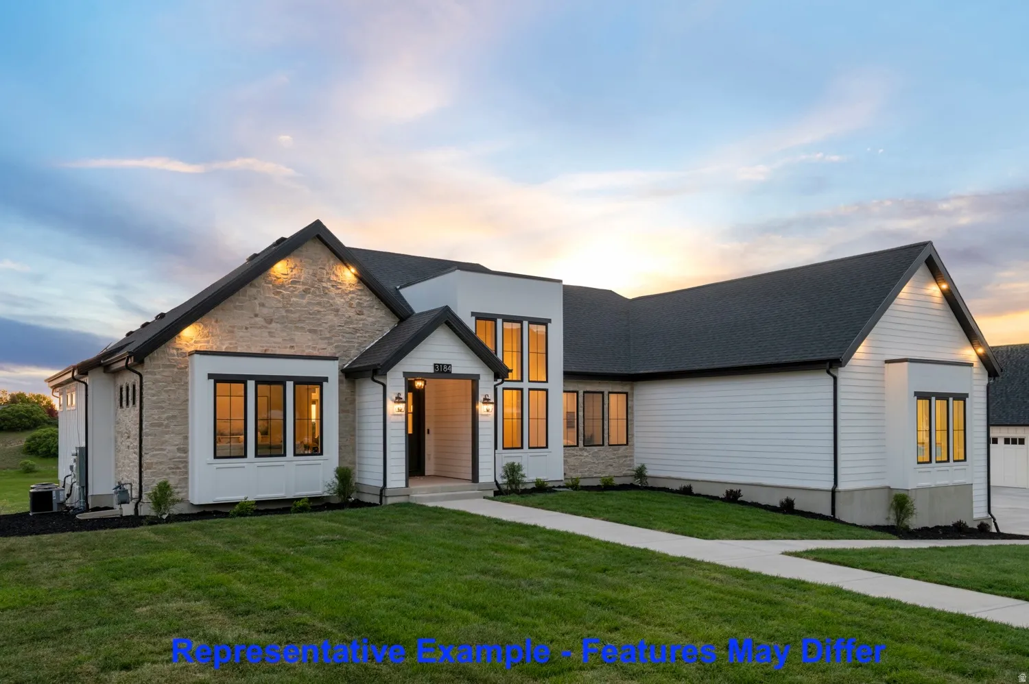 Representative example - features may differ