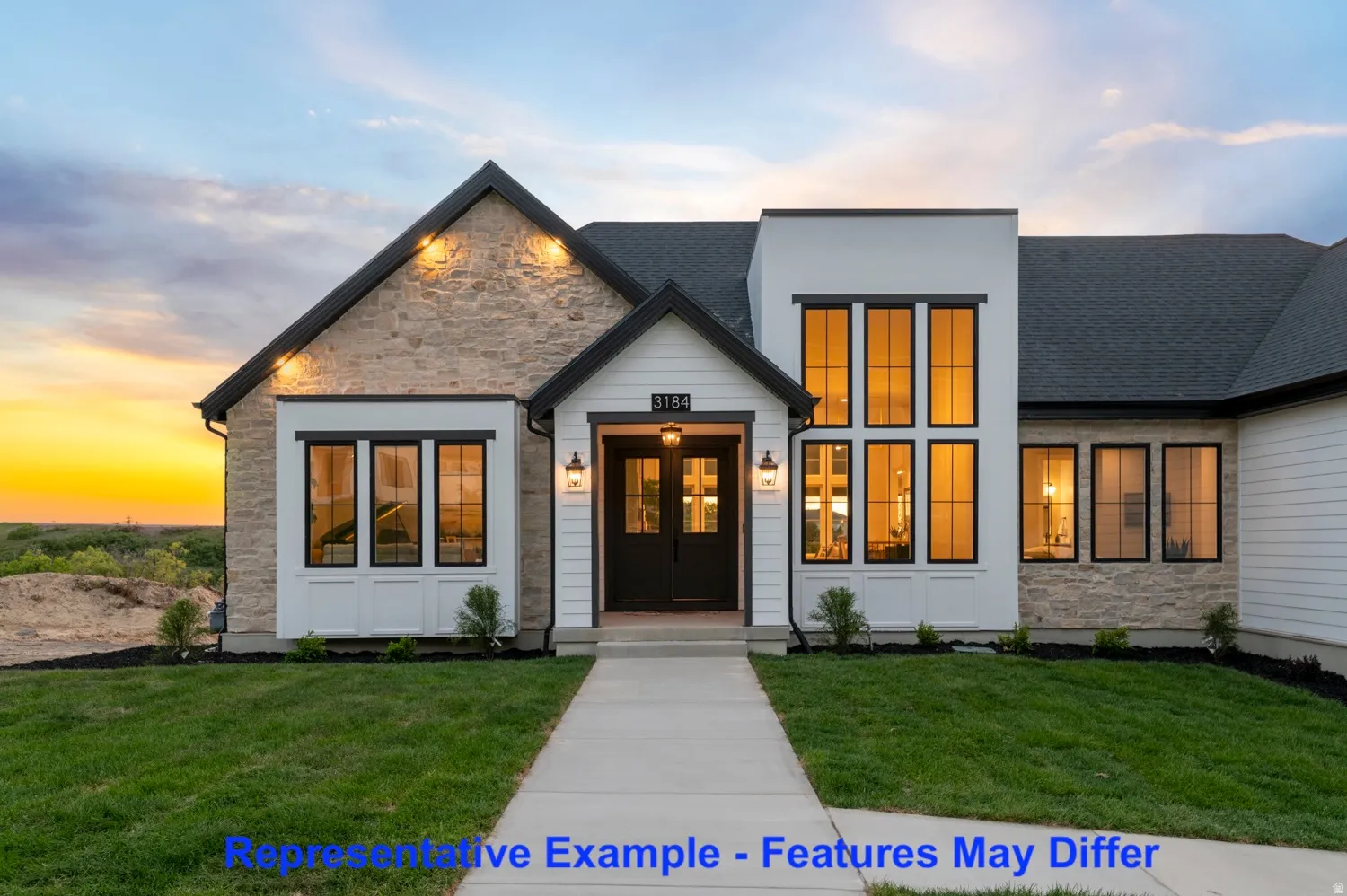 Representative example - features may differ