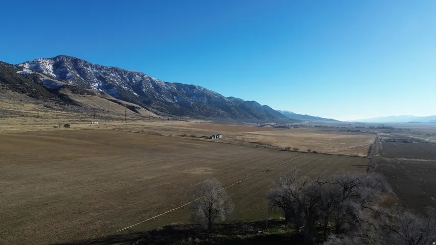 Mountain view with rural landscape