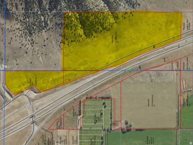 Map / location featuring property boundaries highlighted