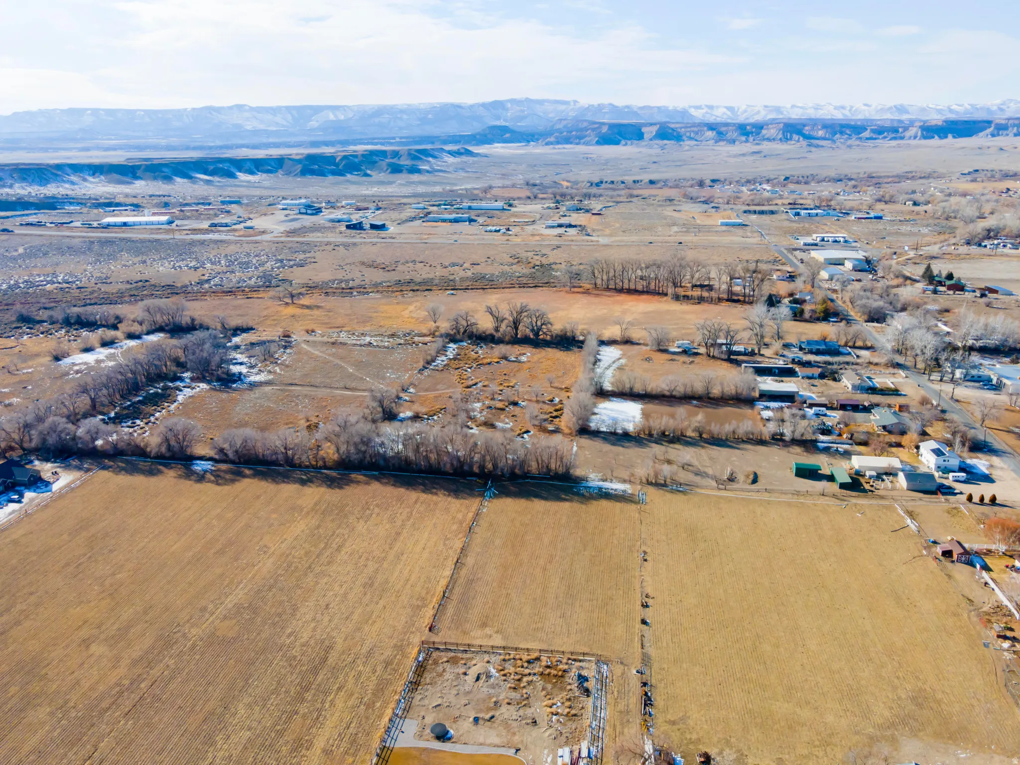 View of property location with rural landscape and a mountainous background