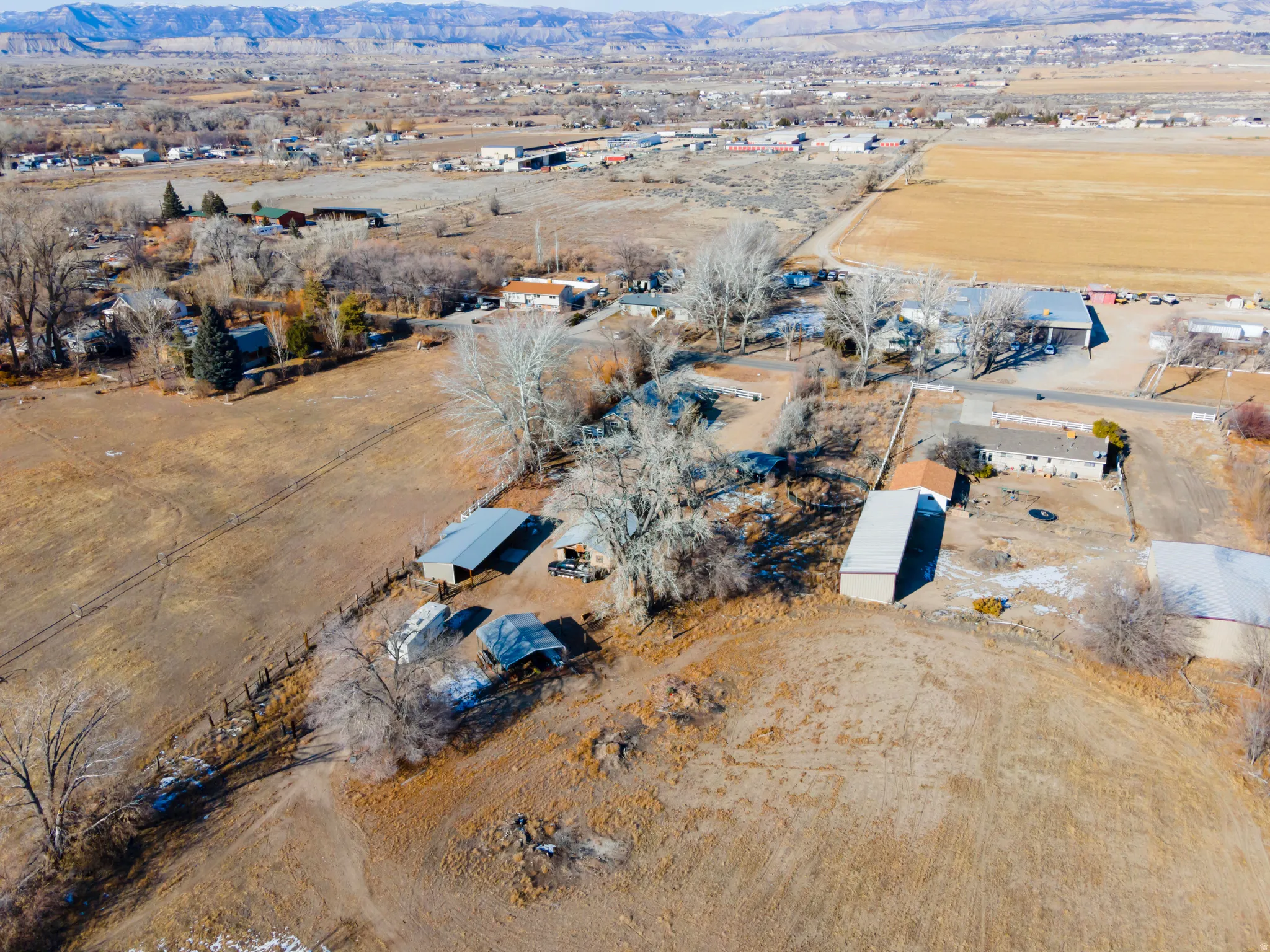 View of property location with a mountain backdrop and rural landscape