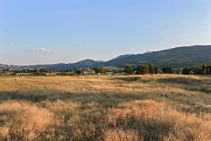 Expansive acreage featuring native grassland with mountain backdrop