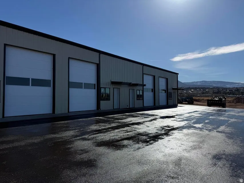 View of property featuring a mountain view