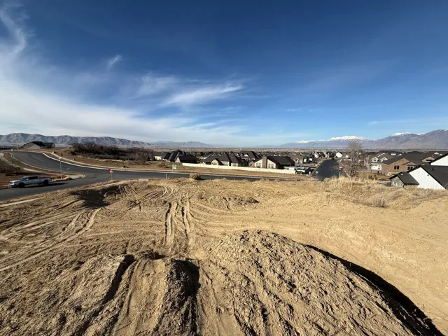 View of mountain background