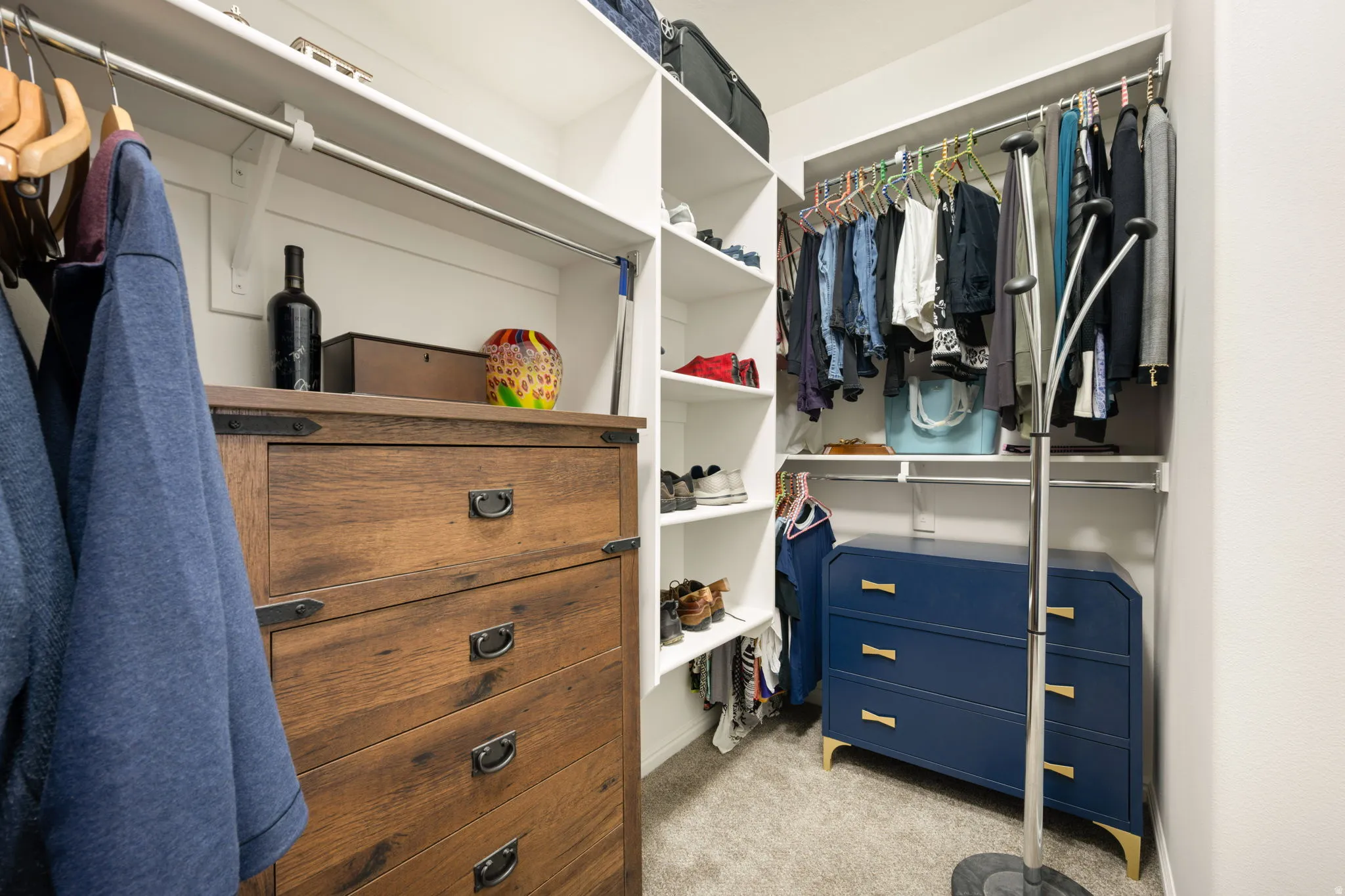 Primary walk in closet