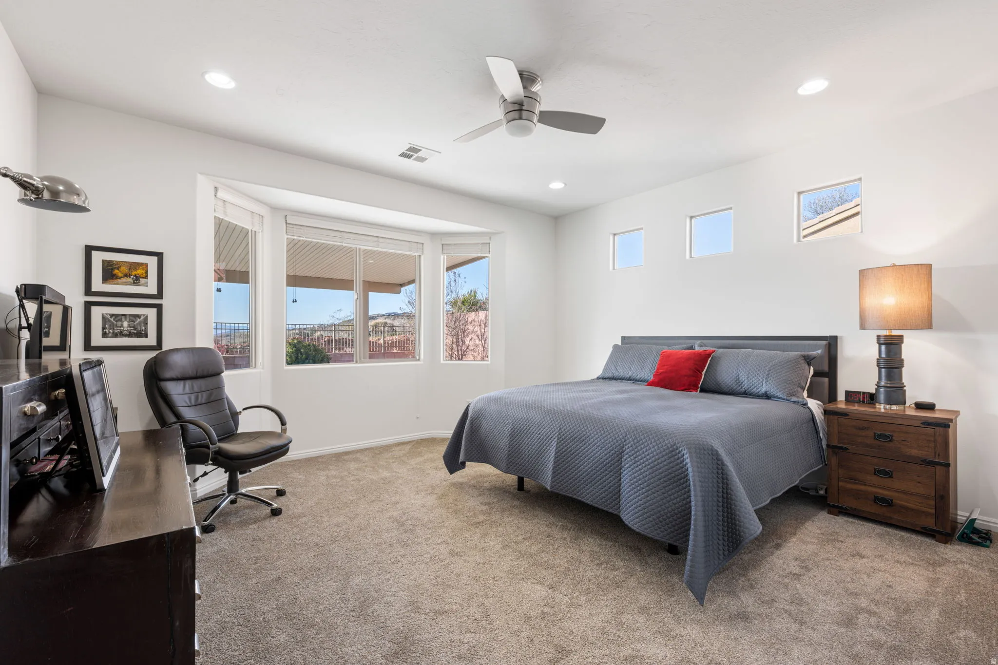Primary bedroom with ensuite bathroom
