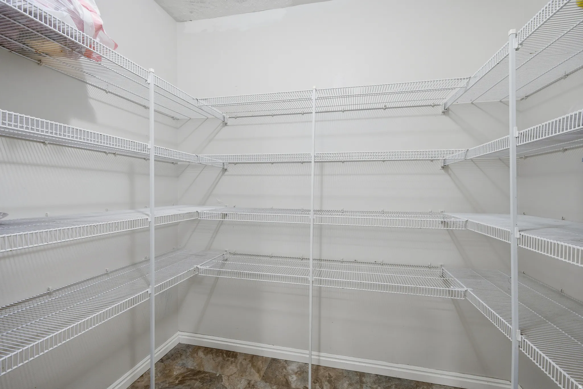 View of storage area