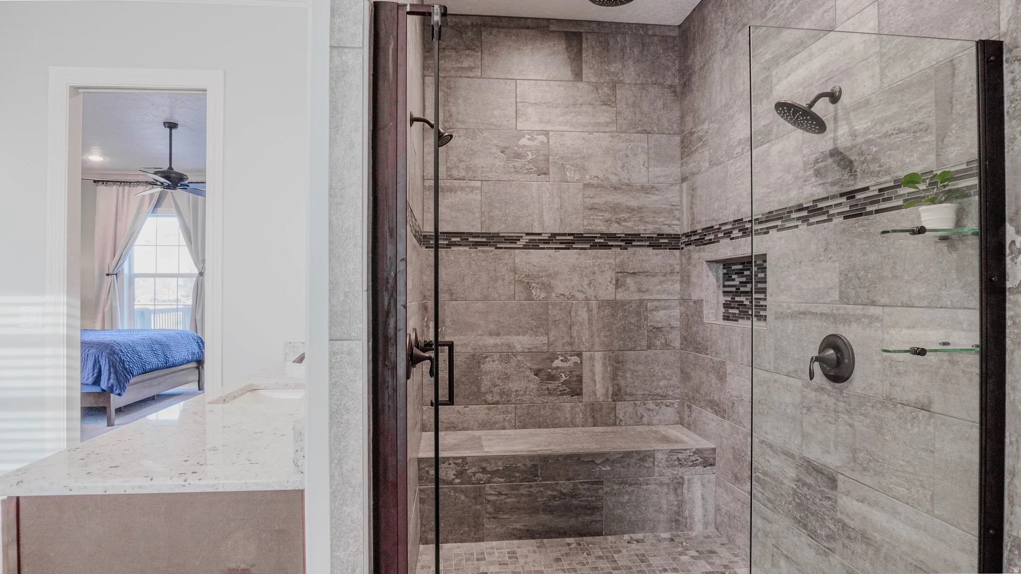 Primary Bathroom shower