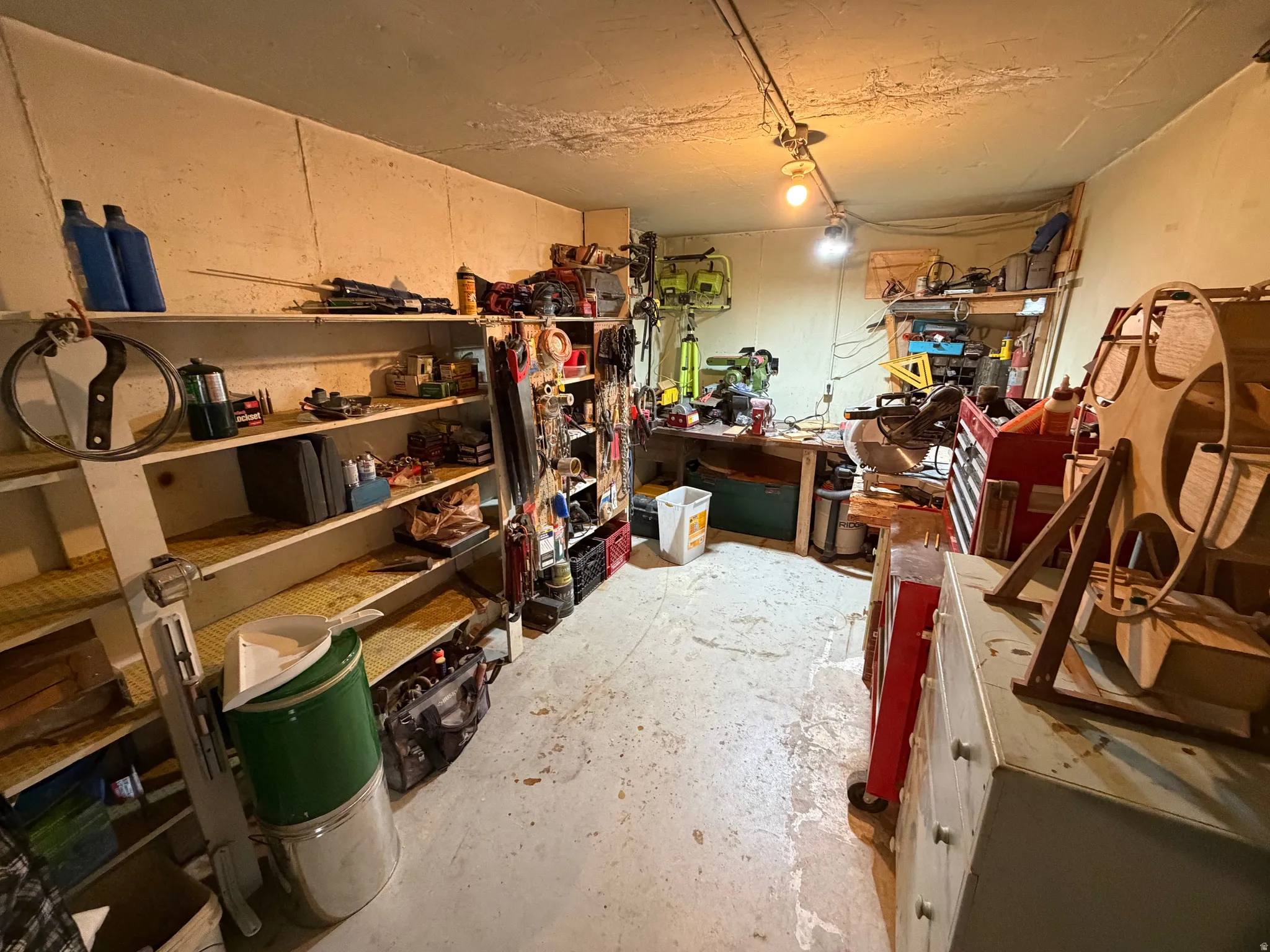 View of storage room