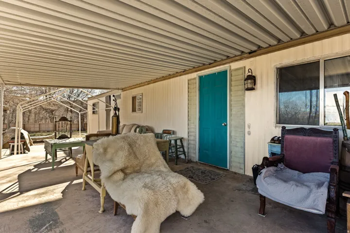 View of patio featuring outdoor dining space