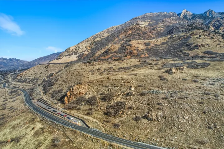 View of mountain background
