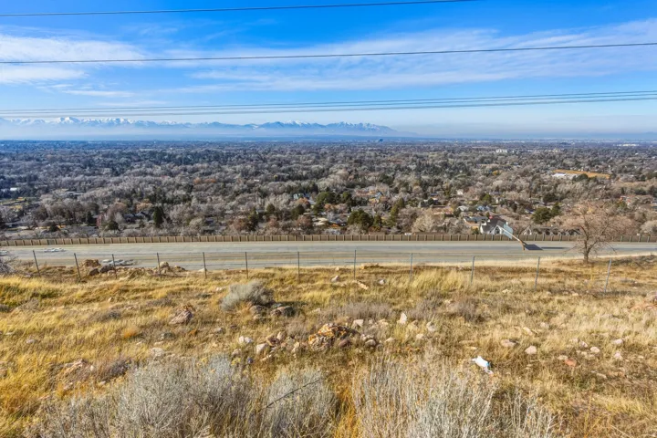 Bird's eye view of mountains