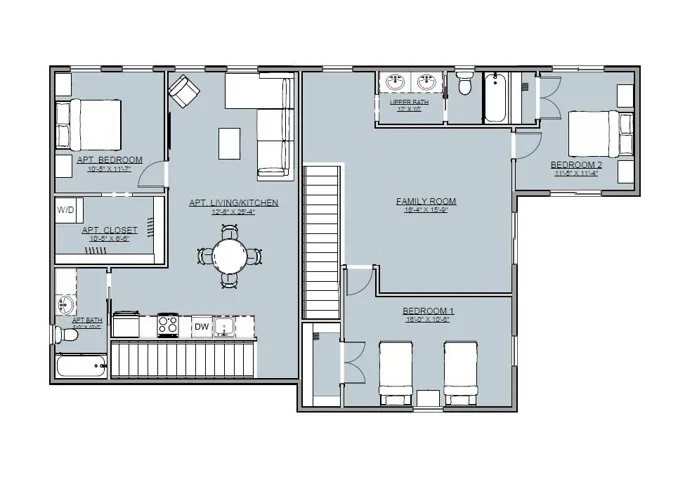 View of home floor plan