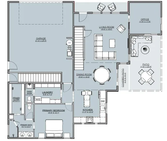 View of home floor plan