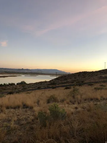 Water view featuring a mountain backdrop