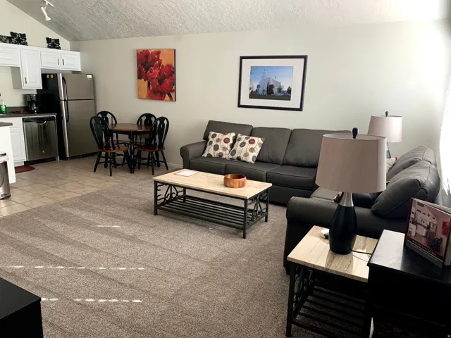 View of living area