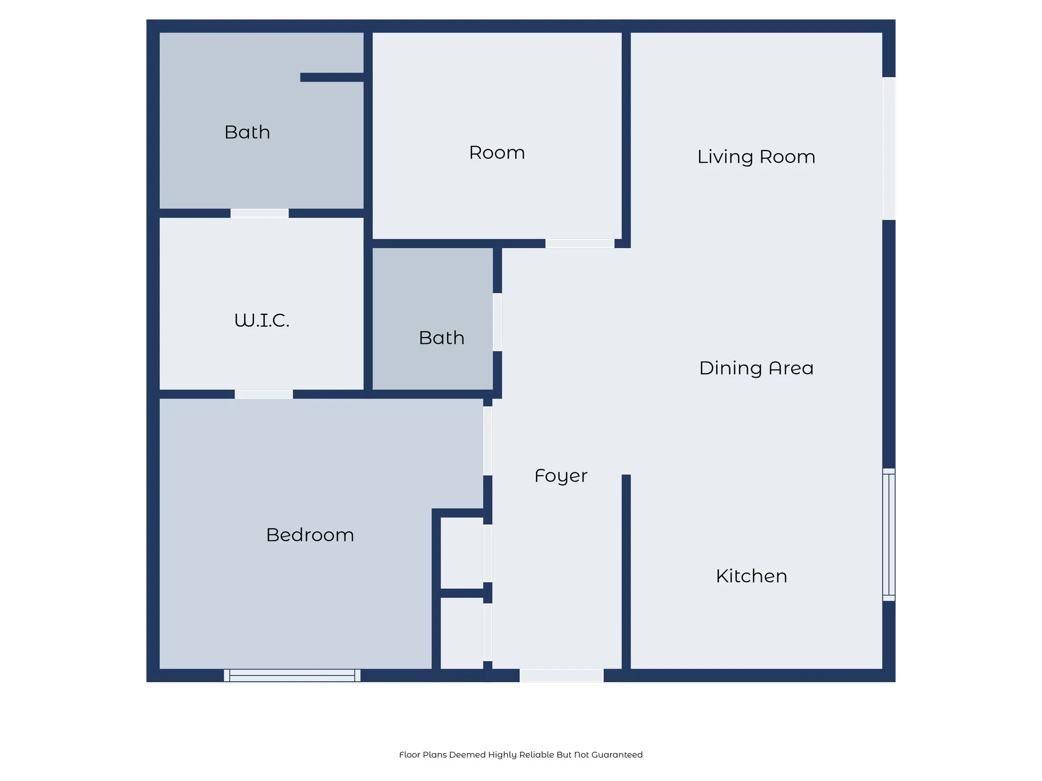 View of room layout