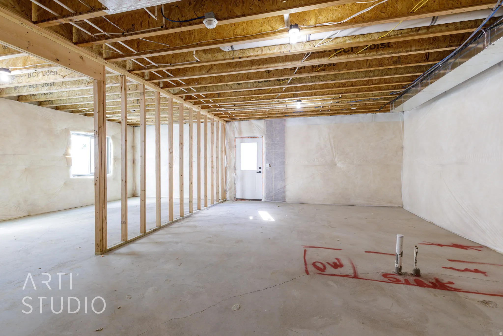 View of basement