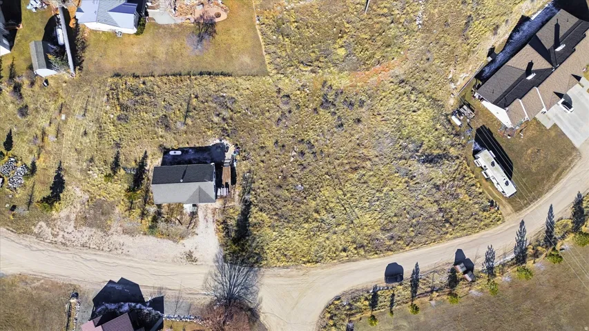 Aerial view of property's location