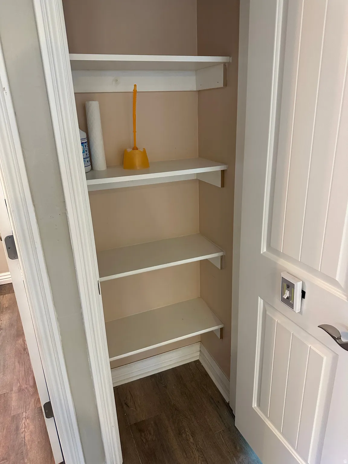 View of closet