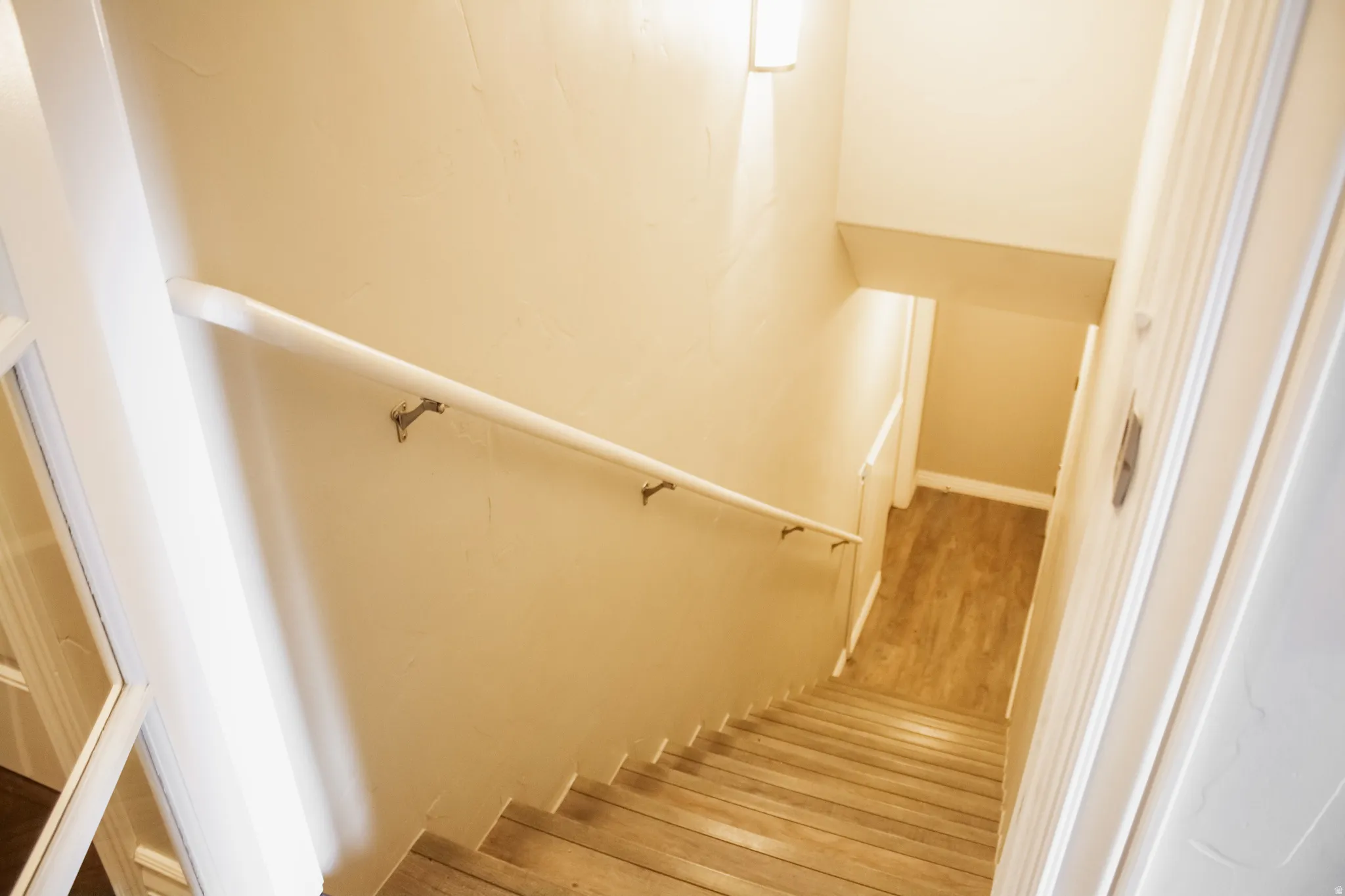 Interior stairs to basement