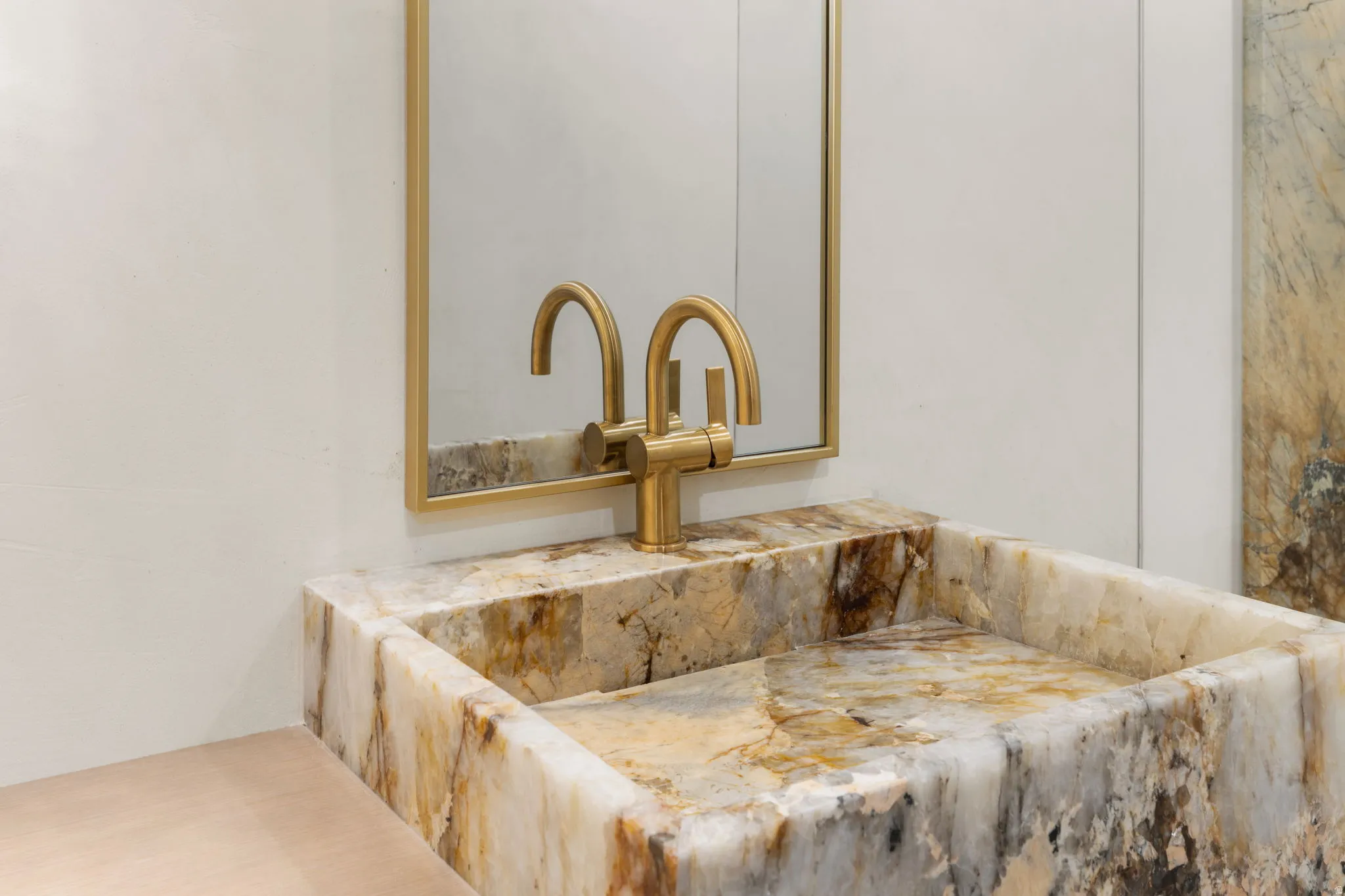 Integrated Patagonia quartzite sink