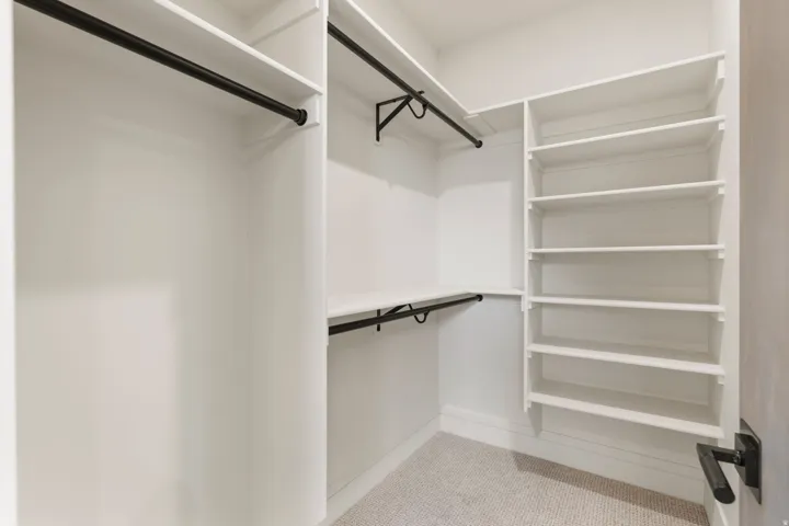 View of walk in closet of bedroom 4