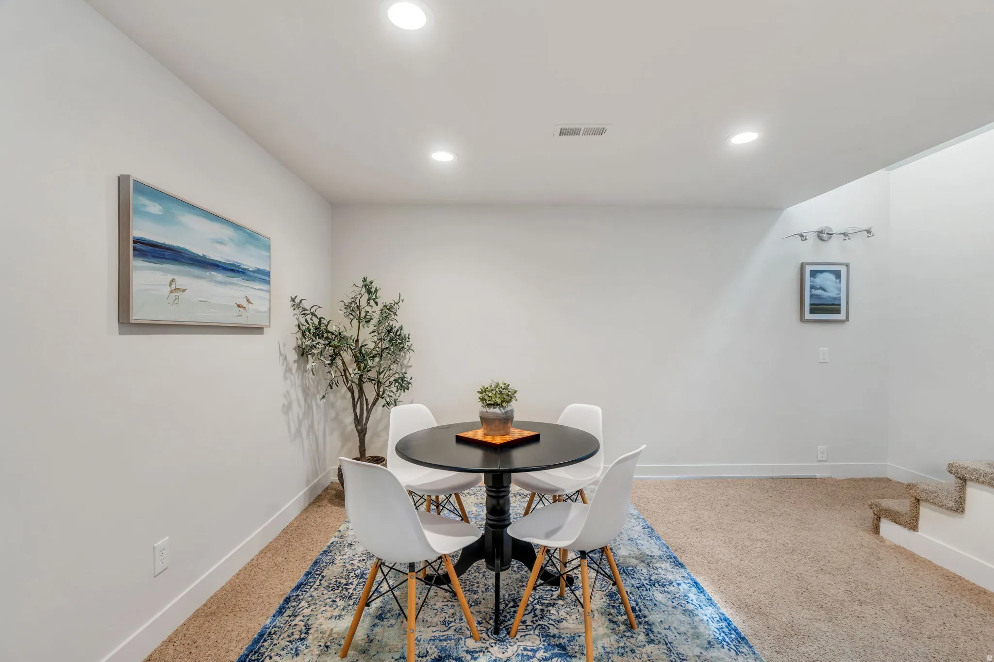Dedicated space for games, puzzles, dining, hobbies, or additional gathering space for family and guests.