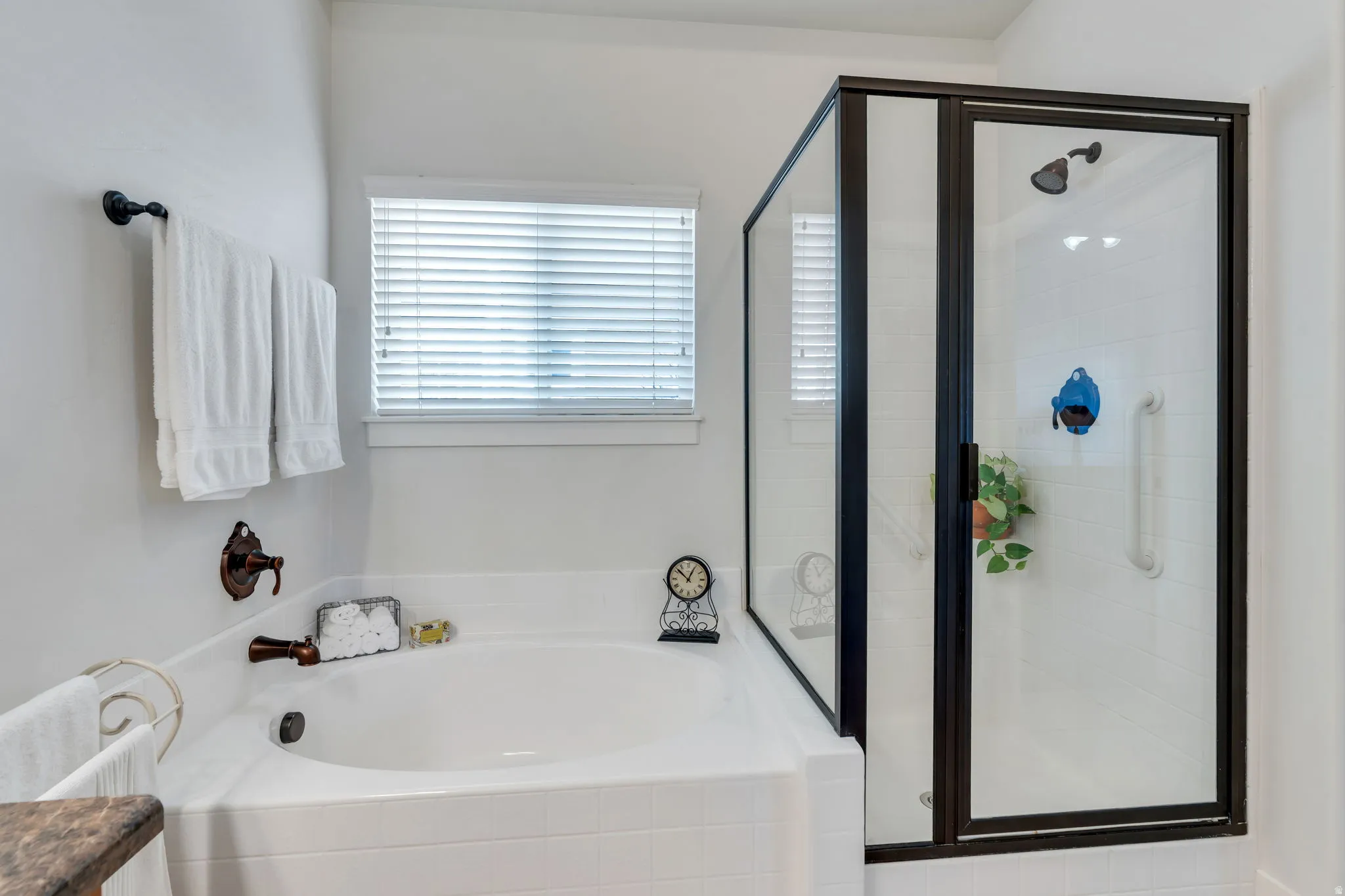 Recently updated with a stunning Euro shower and separate tub creating a spa-like space you'll enjoy every day.