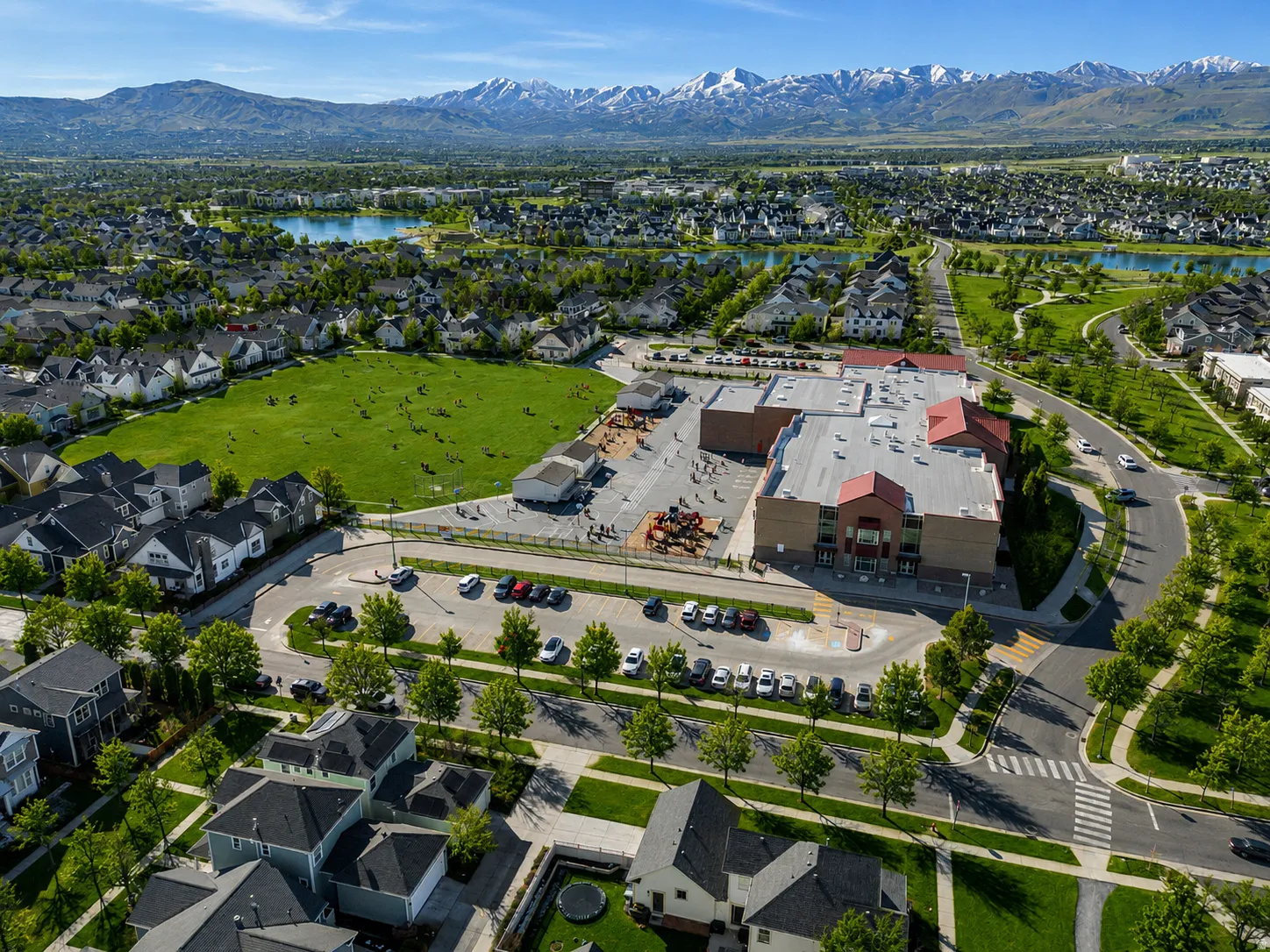 Within walking distance of school and parks