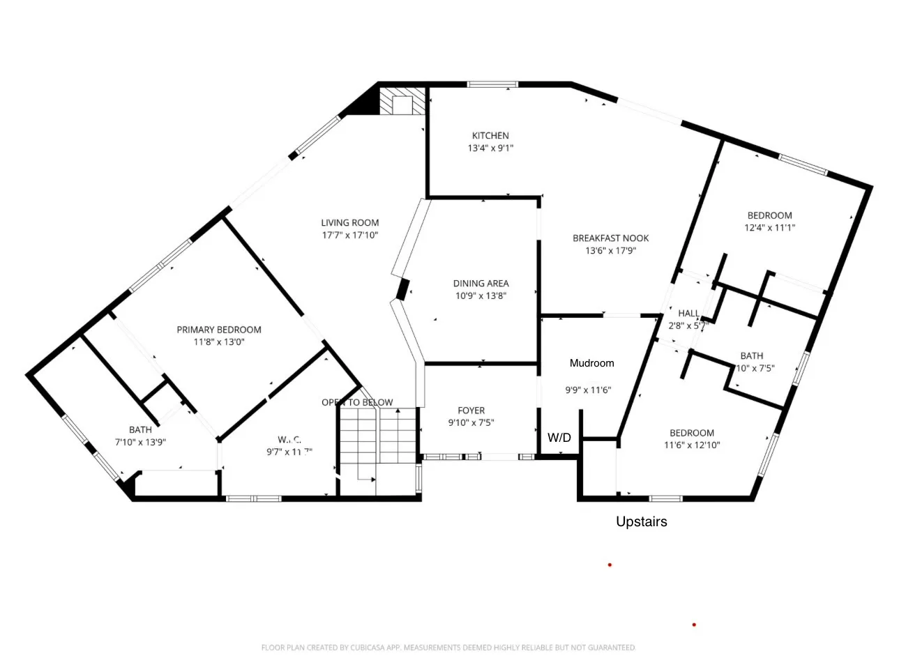 View of room layout