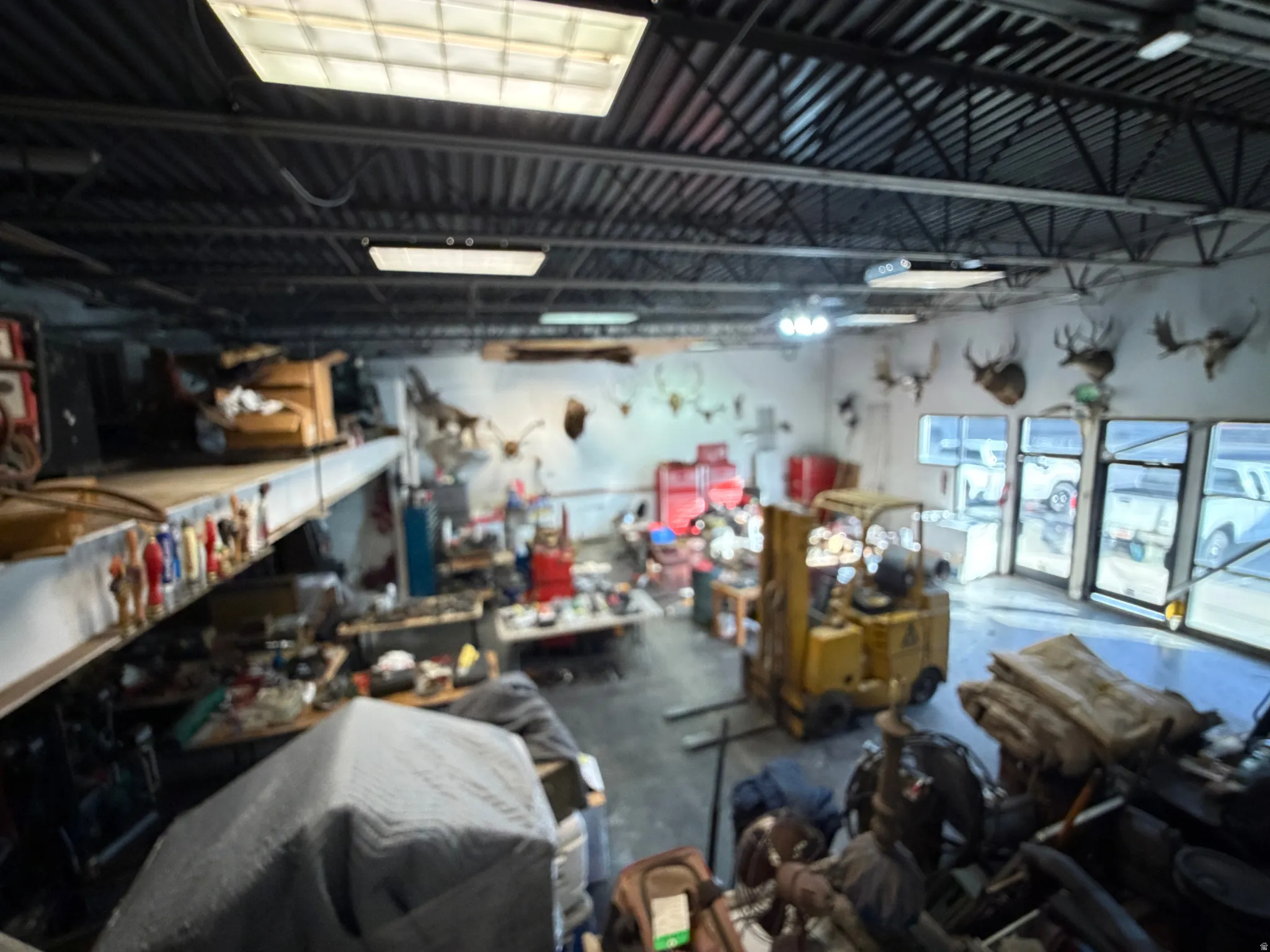 Misc room featuring a garage