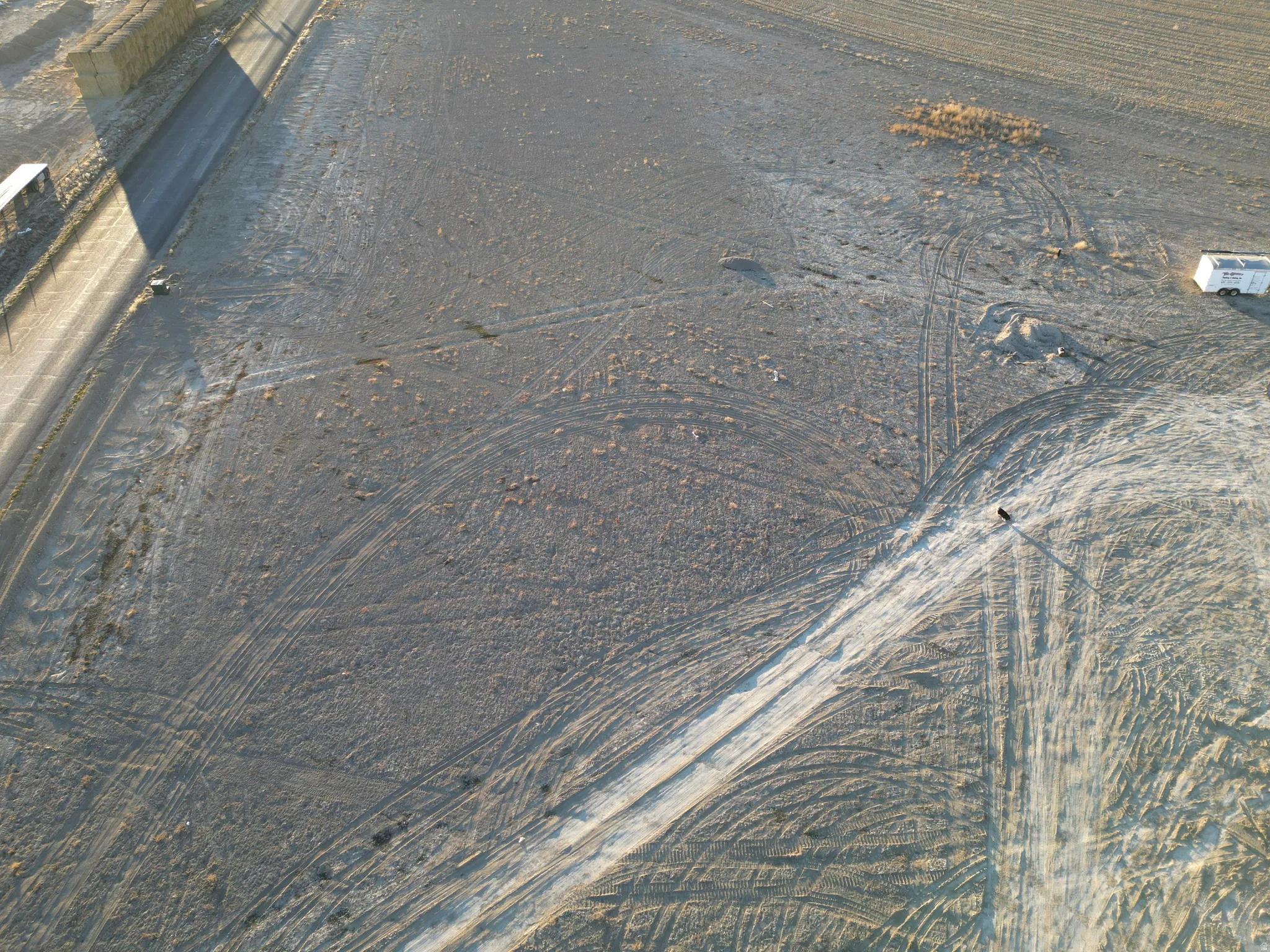 Aerial view of property and surrounding area with rural landscape