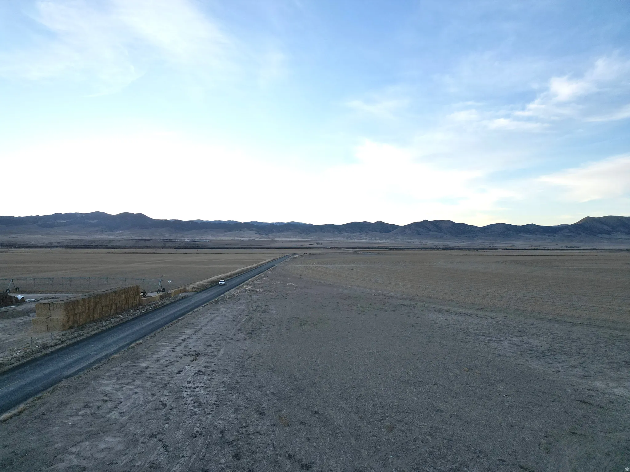 View of road featuring a mountain view