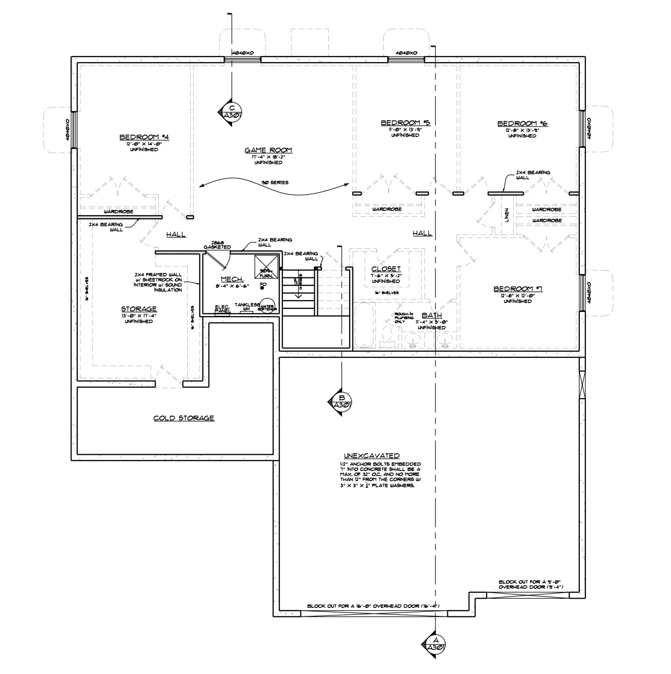 View of room layout