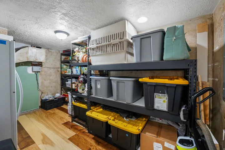 View of storage room