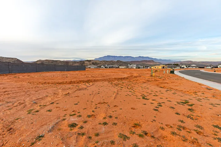View of mountain background