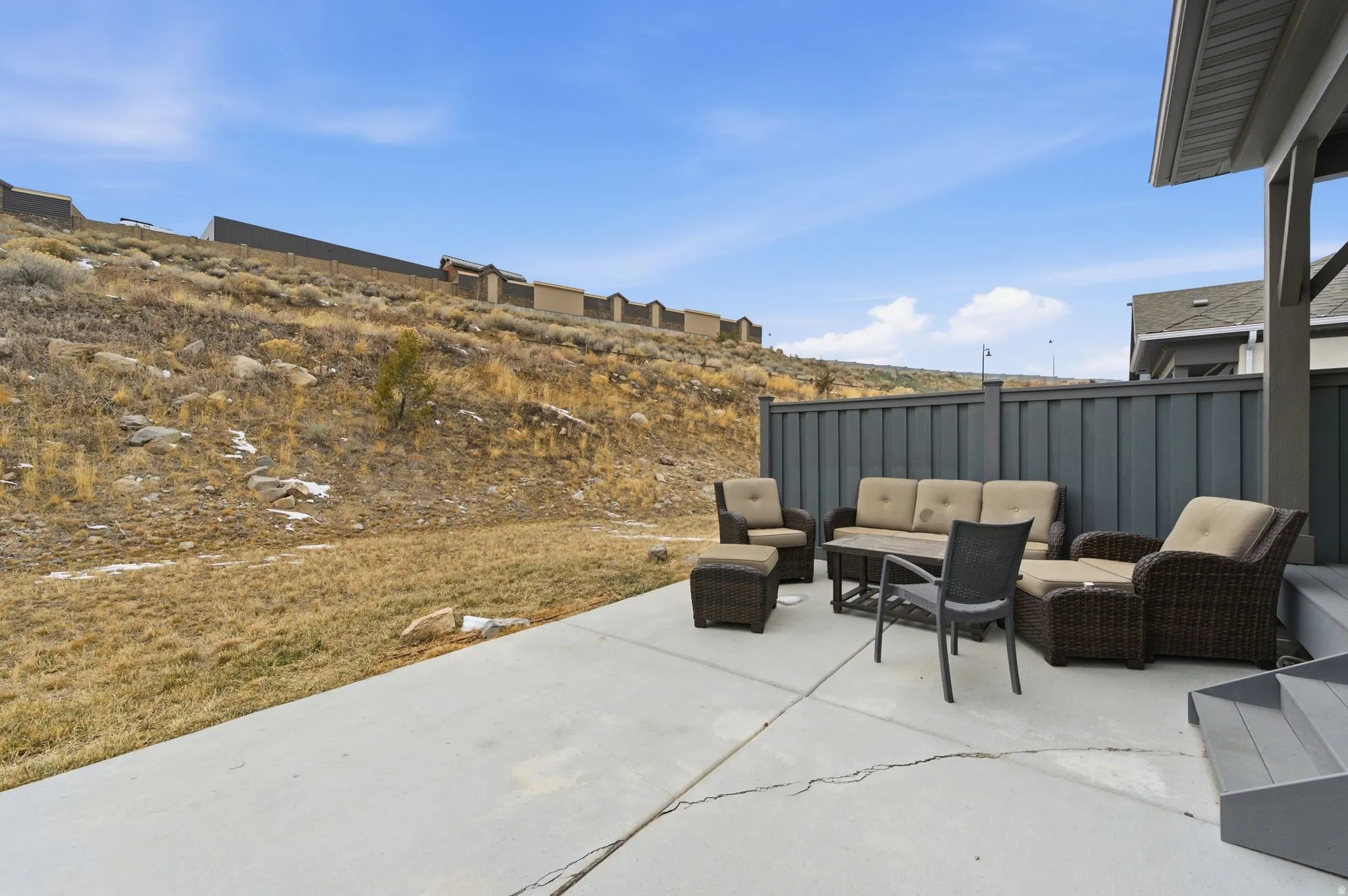 View of patio / terrace featuring outdoor seating