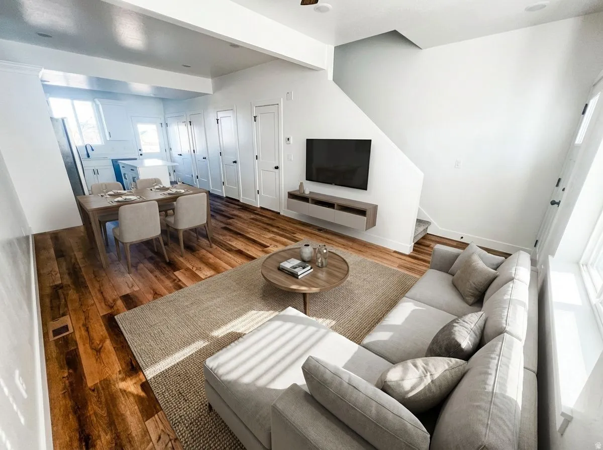 Open Concept Living Area