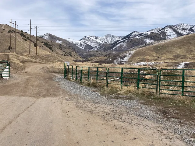 View of mountain background