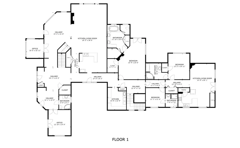 View of home floor plan