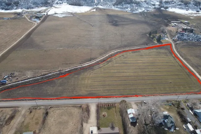 View of rural area featuring property boundaries highlighted