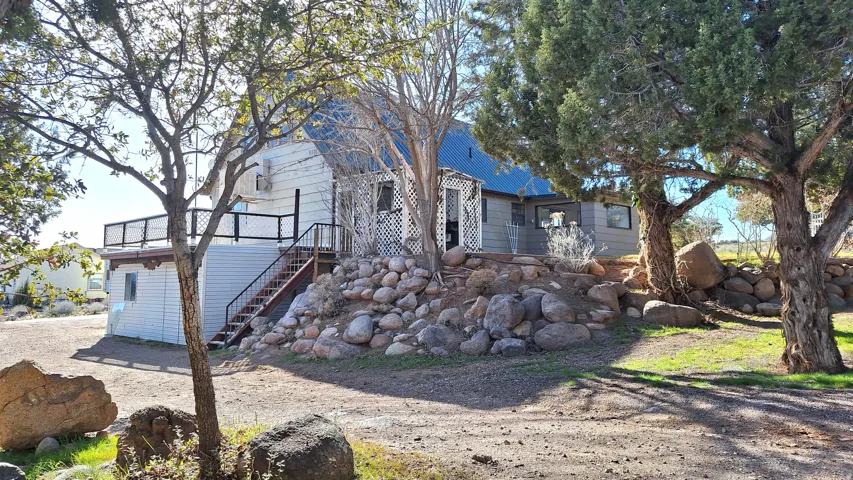 Rear view of property.
